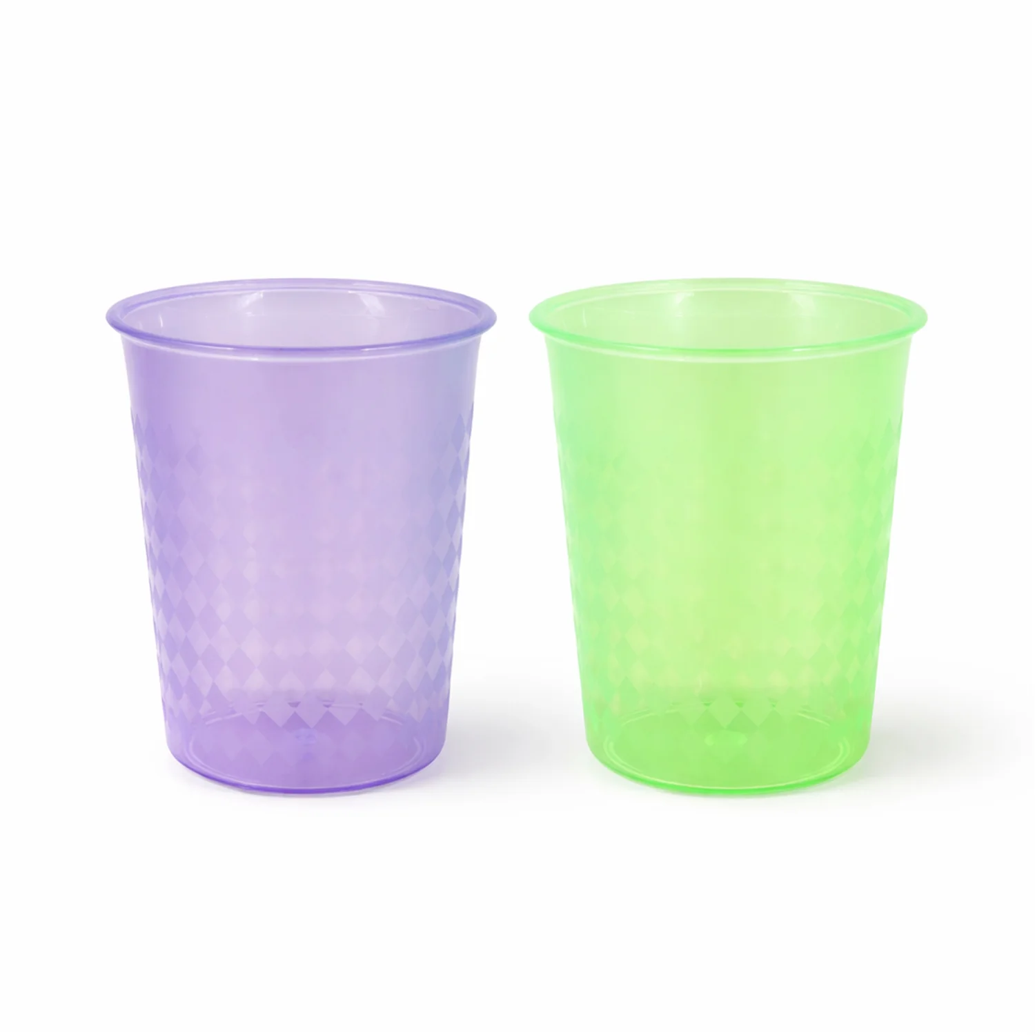 Reusable Plastic Drinking Glass 200 ML Approx (1 Pc, Mix Color) - Image 4