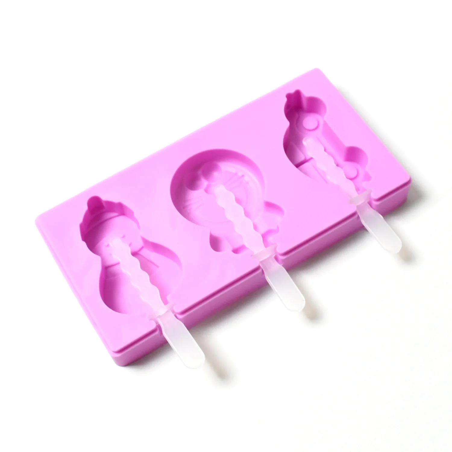 Silicone Popsicle Molds for Summer with Sticks & Lids - Image 4
