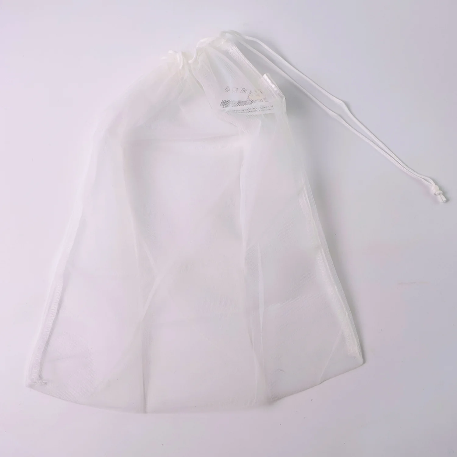 Reusable Transparent Drawstring Mesh Storage Bag (1 Pc) - Image 5