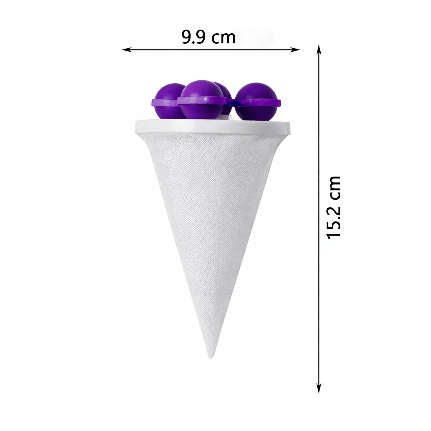 Reusable Washing Machine Lint Remover Ball with Mesh Filter Big Size 1 Pc - Image 6