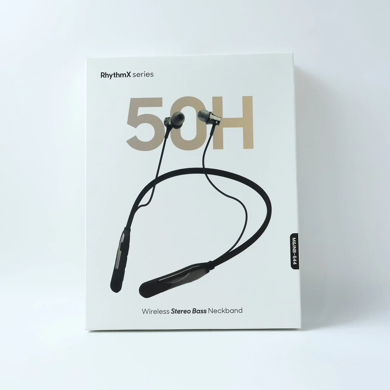 RhythmX Series Wireless Stereo Bass Neckband Earphones, Neck band (1 Pc) - Image 4