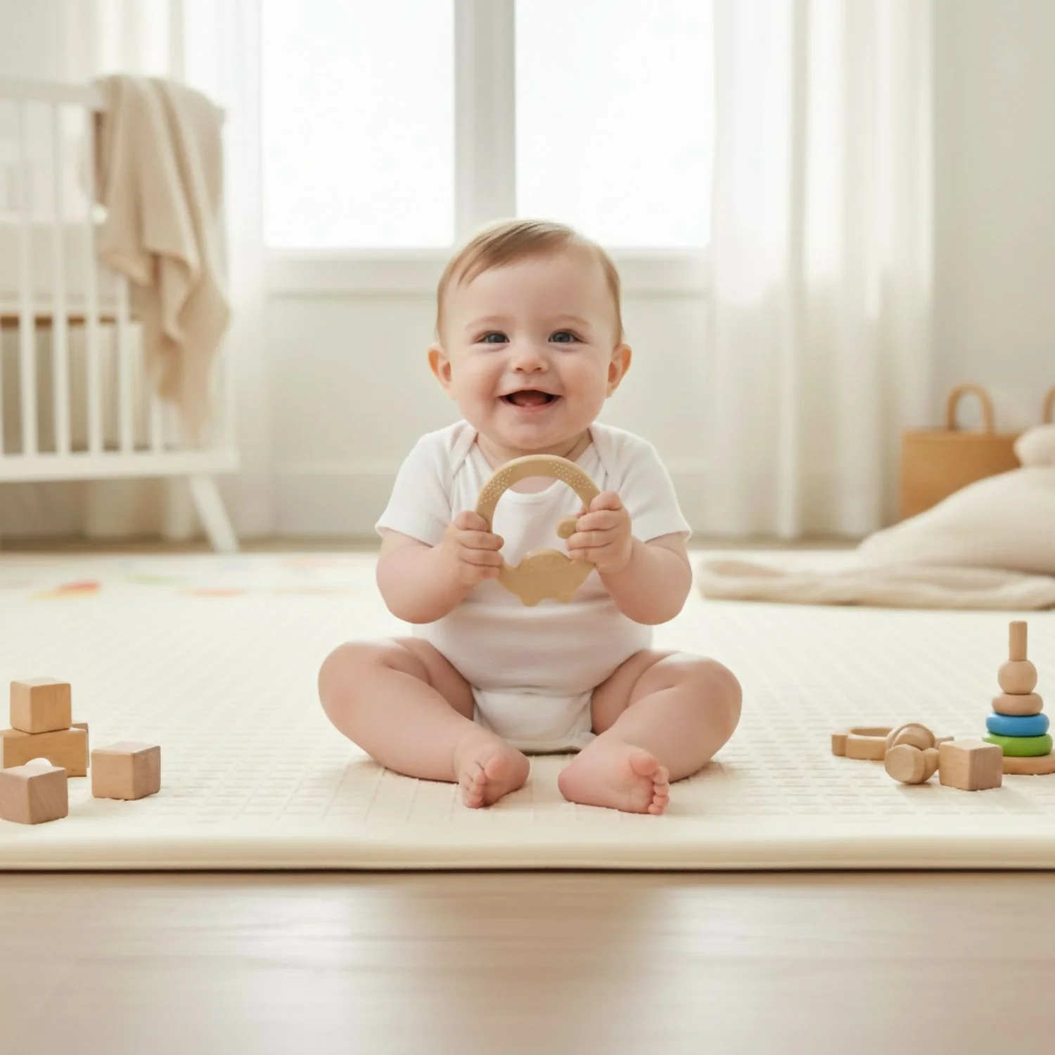 Ring Baby dinosaur shaped Baby teether - Image 2