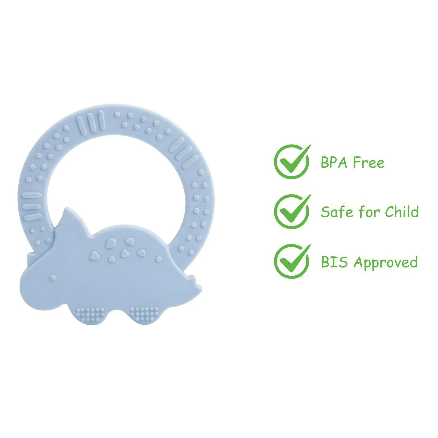 Ring Rhino Shaped baby Teether - Image 3