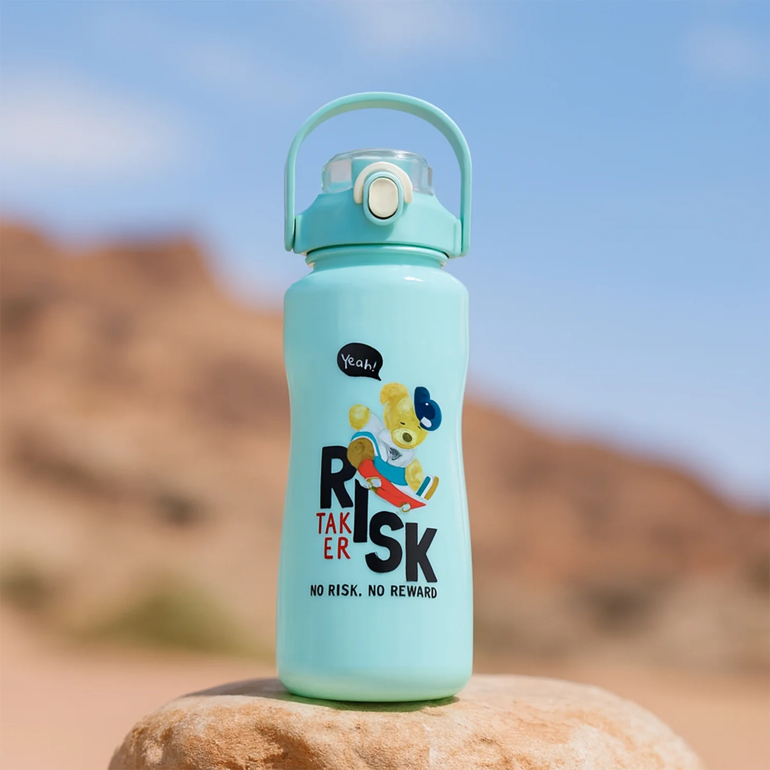 Risk Taker Printed Water Bottle 2000ml + 900ml + 300ml - (3 Pc / Set) - Image 7