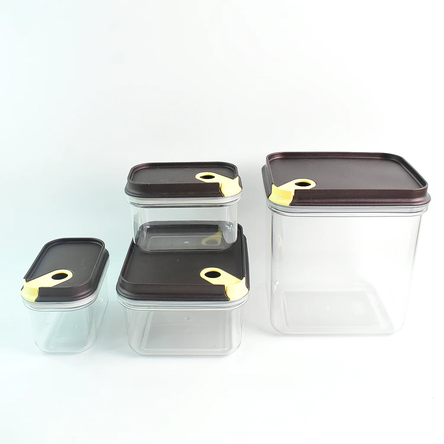 Ritu Push 'N' Lock Airtight Food Storage Container Set (4 Pc) - Image 5