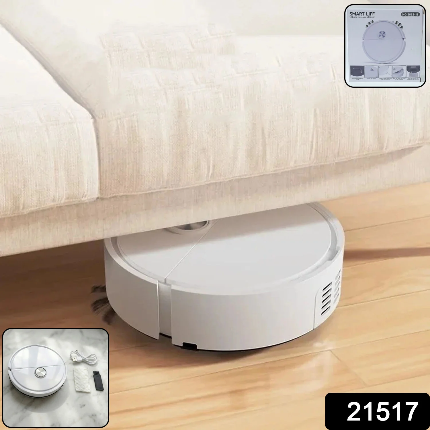 Robotic Vacuum Cleaner with Mopping Function (1 PC) - Image 2