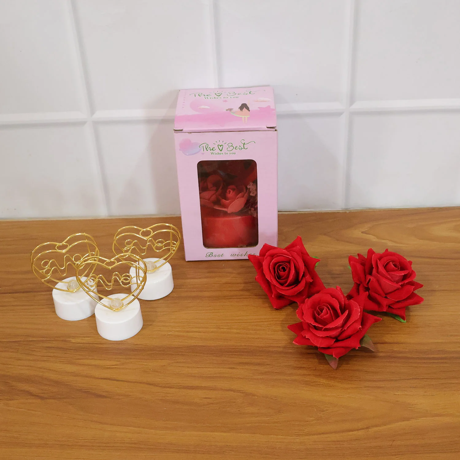 Romantic Heart Love Decorative Gift Set (1 Set) - Image 8