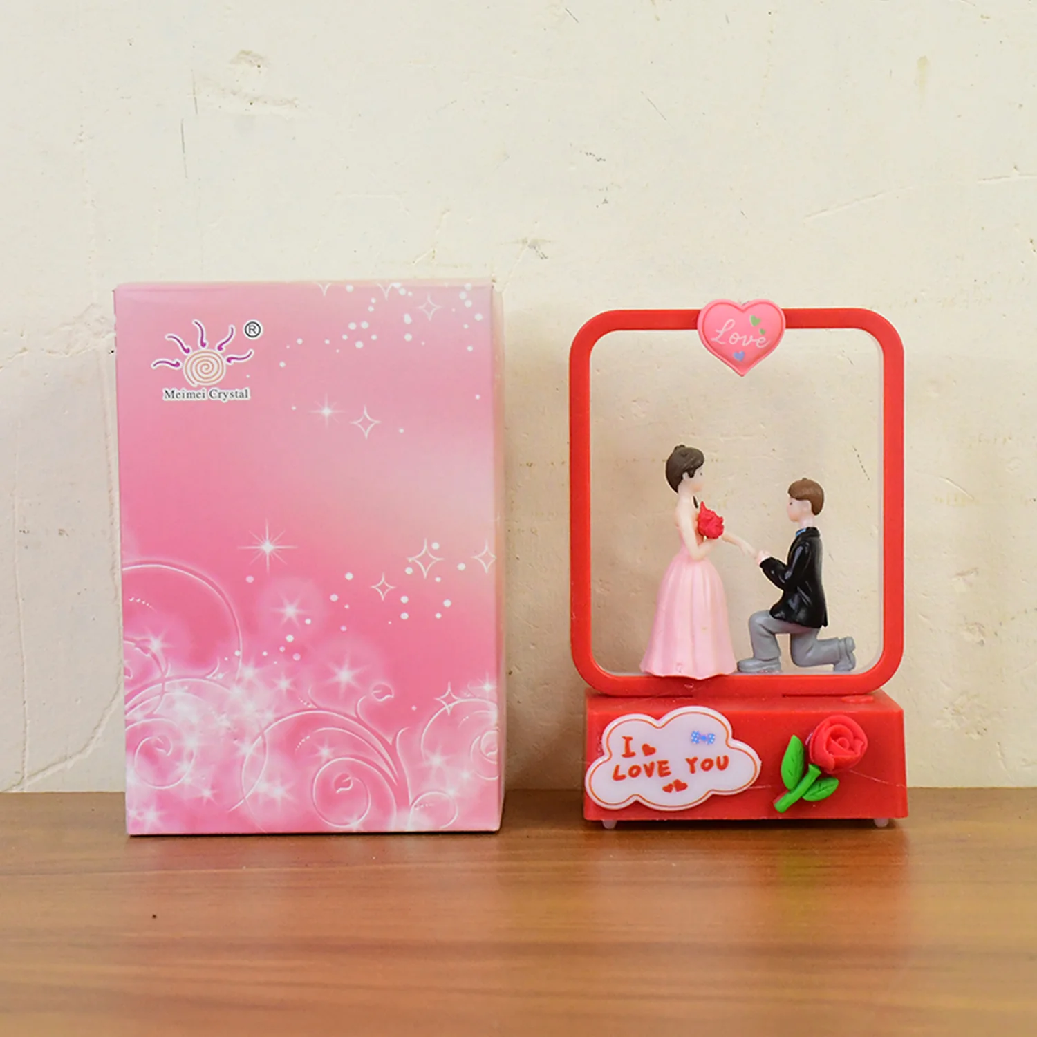 Romantic LED Love Couple Decorative Night Lamp Showpiece (1 Pc) - Image 8