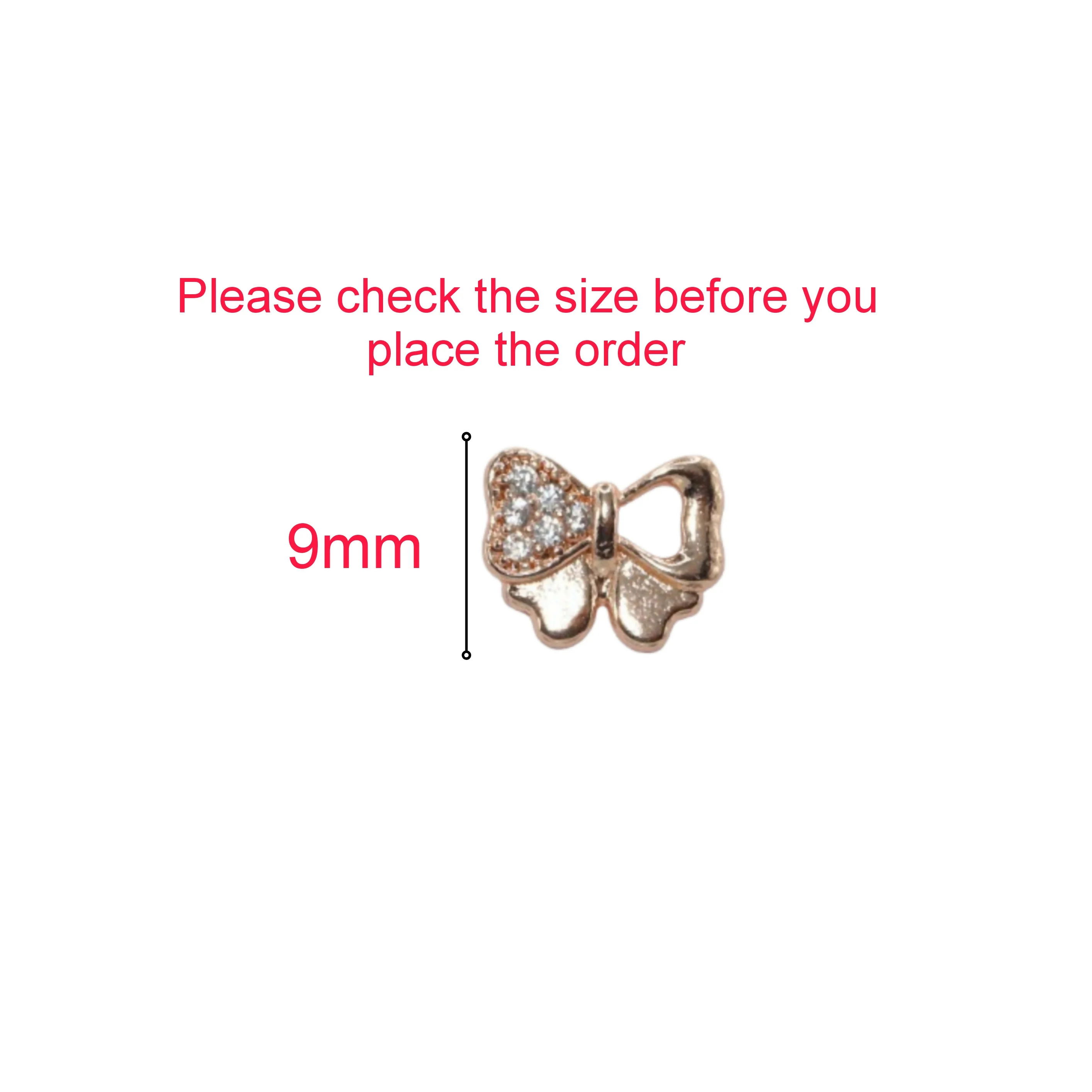 Rose Gold Plated AD Diamond Bowknot Stud Earrings for women and girls AD for women and girls - Image 4