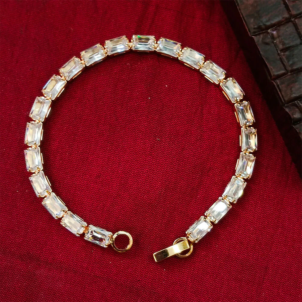 Austrian Stone Chain Bracelet - Image 4