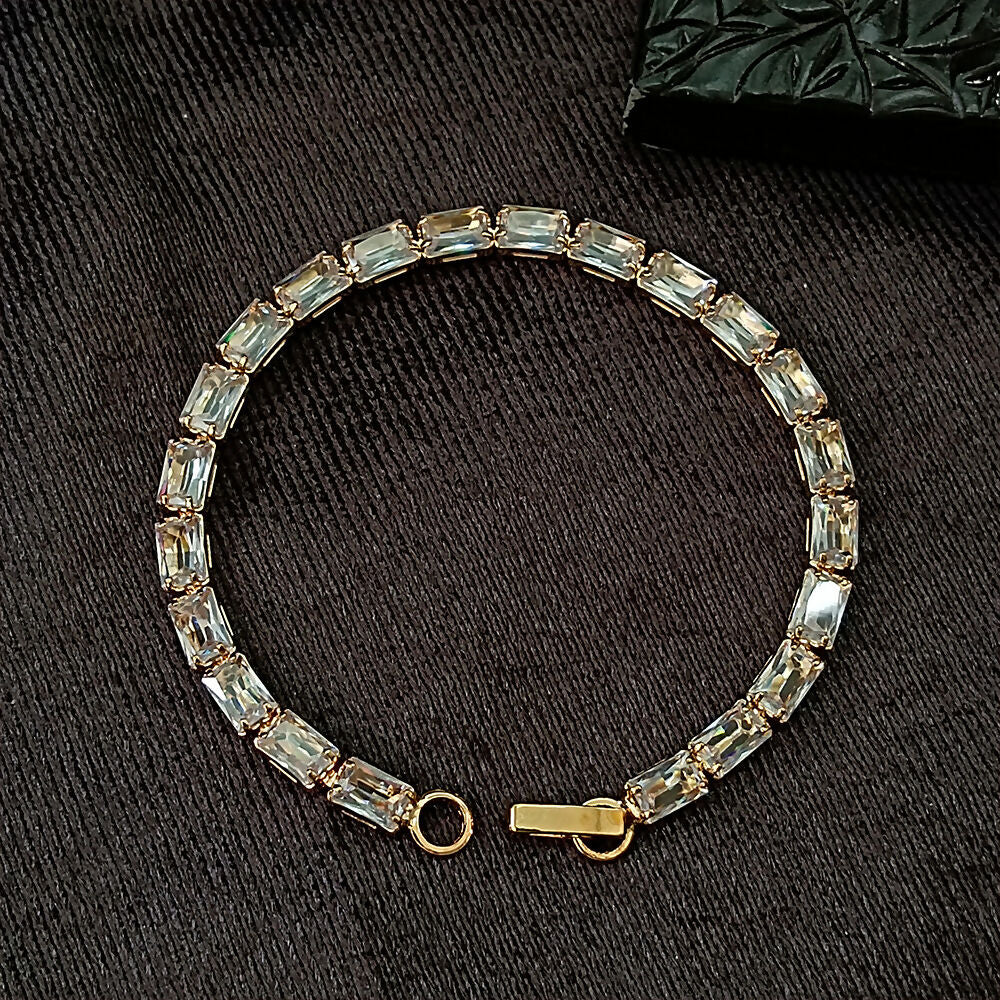 Austrian Stone Chain Bracelet - Image 5