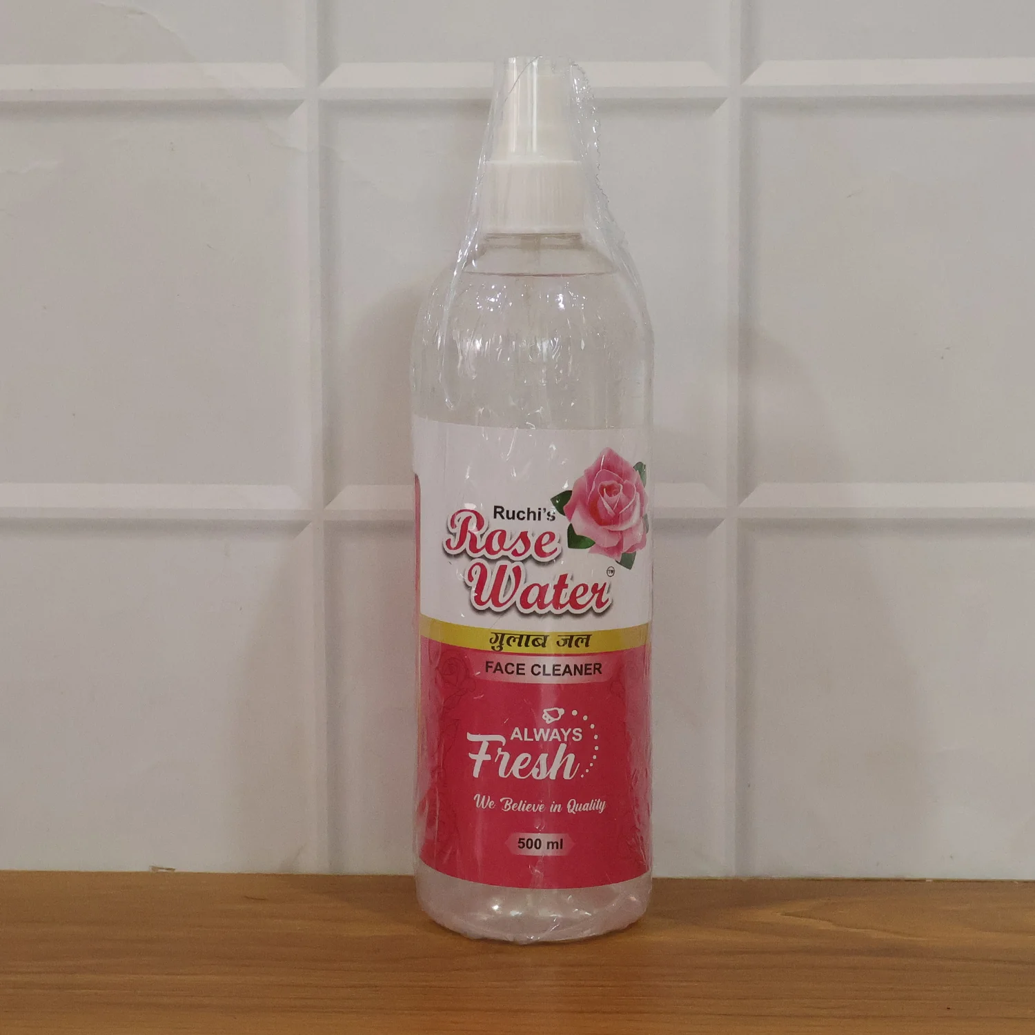 Rose Water Face Cleanser Spray Bottle (1 Pc, 500 ML) - Image 7