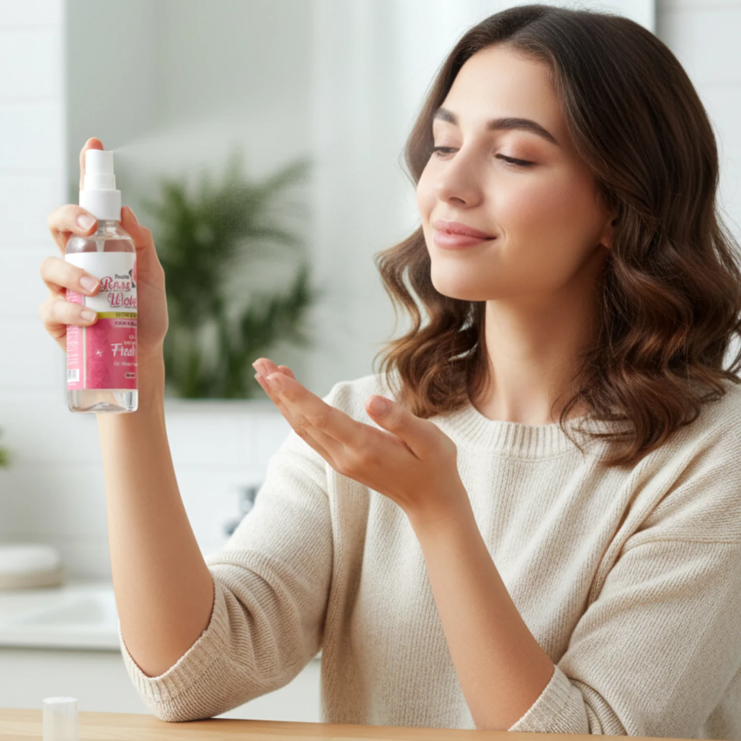 Rose Water Face Mist Spray 100 ML - Image 3