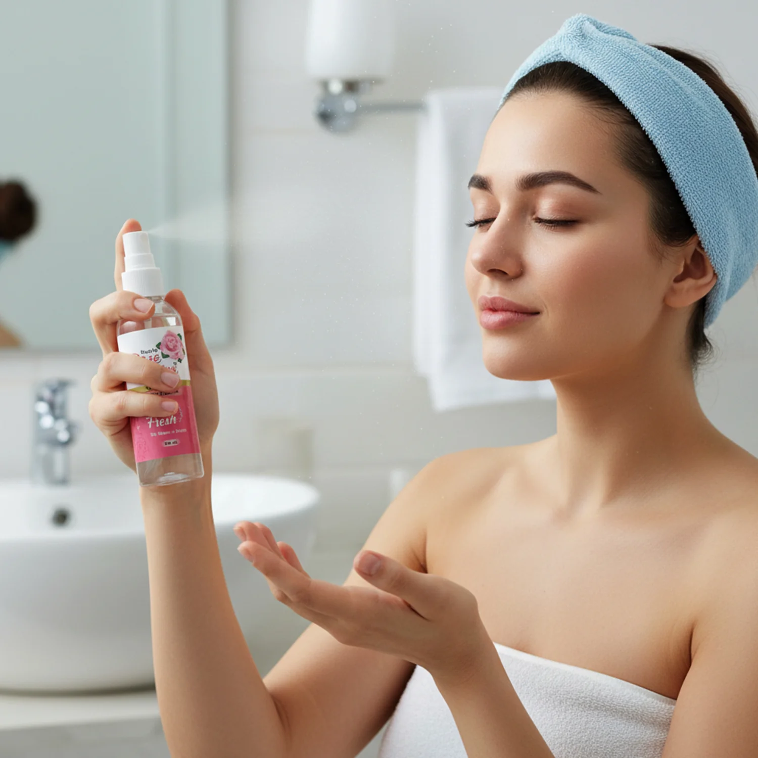 Rose Water Face Mist Spray 100 ML - Image 6