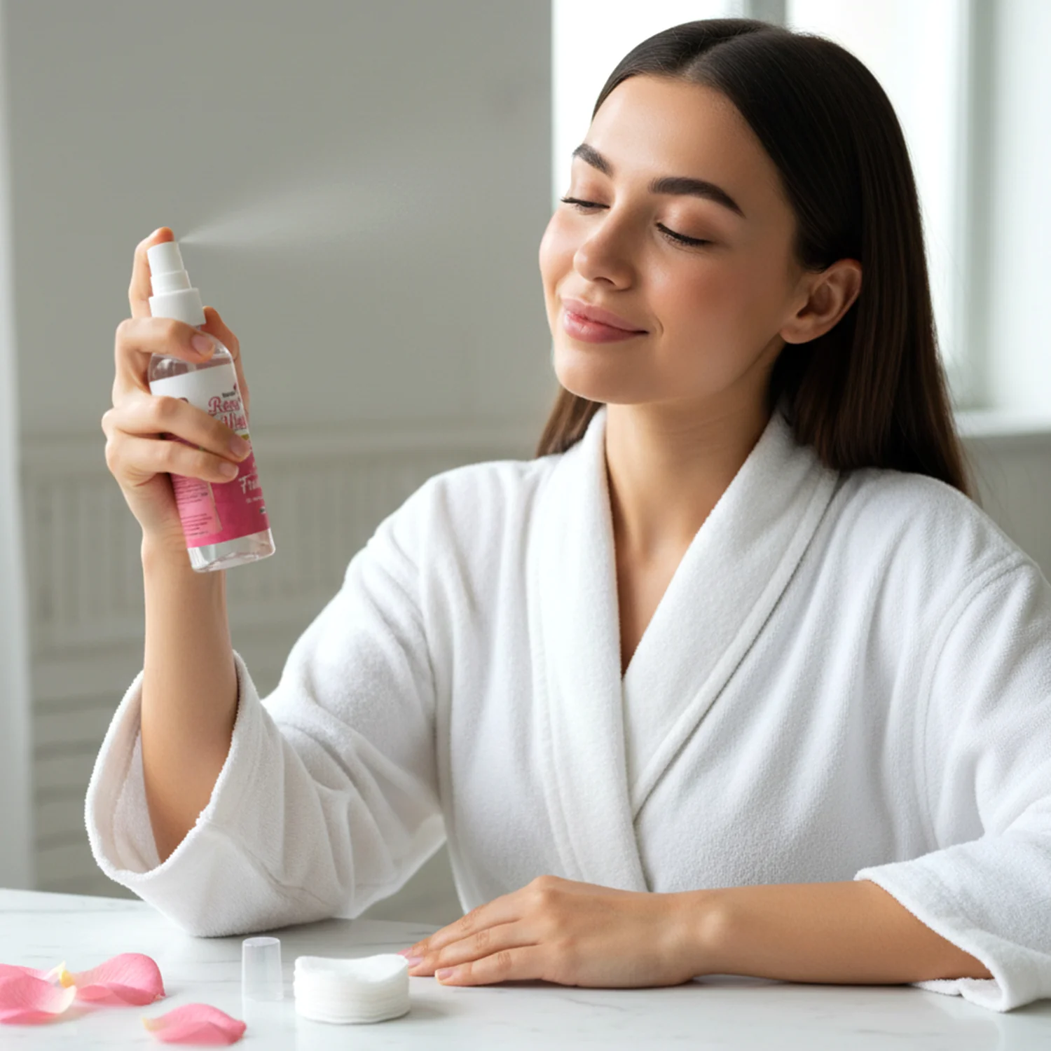 Rose Water Face Spray Set (3 Pc Set, 100 ML Each) - Image 3