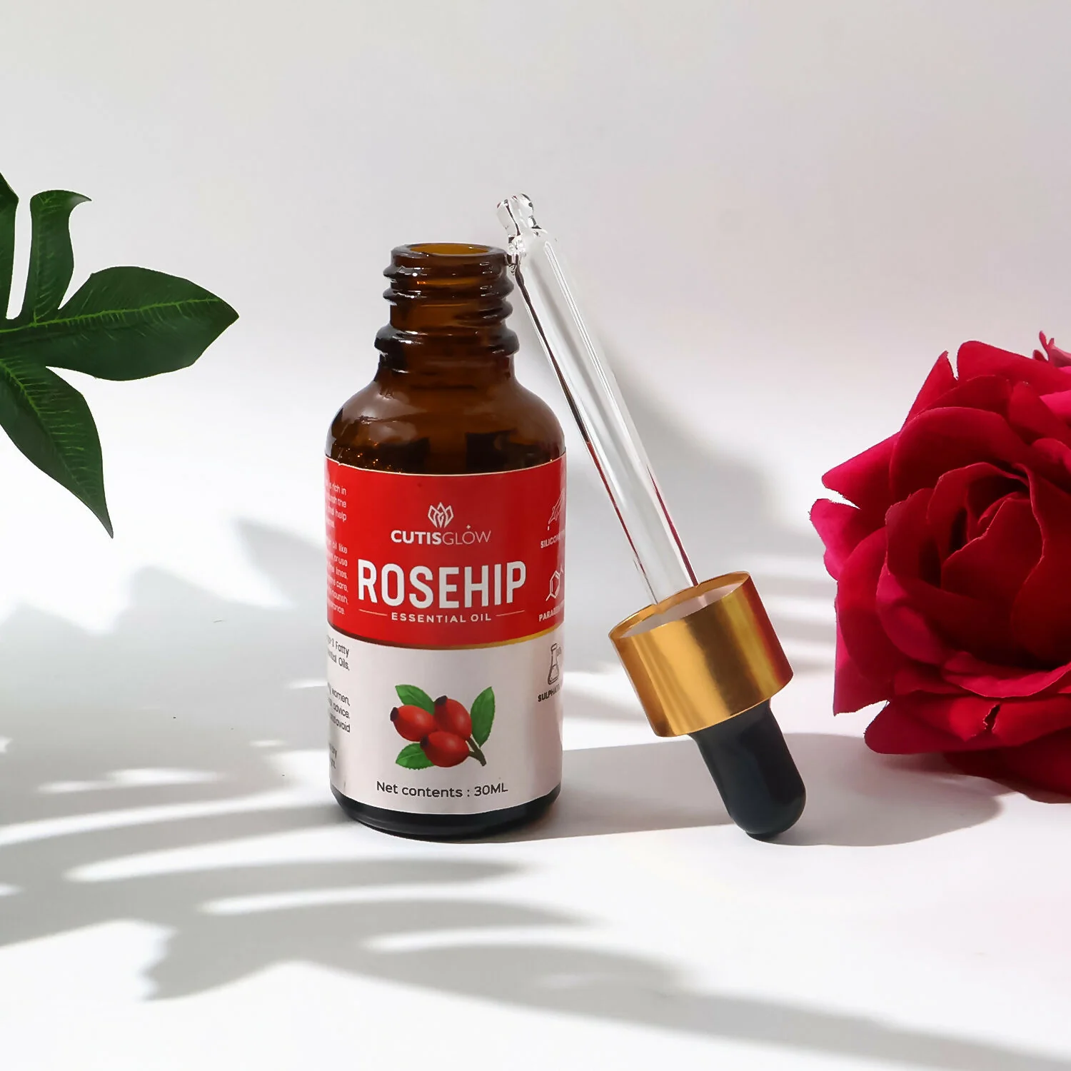 Eyelet Rosehip Essential Pure & Natural Skin Care Oil (30ml) - Image 4