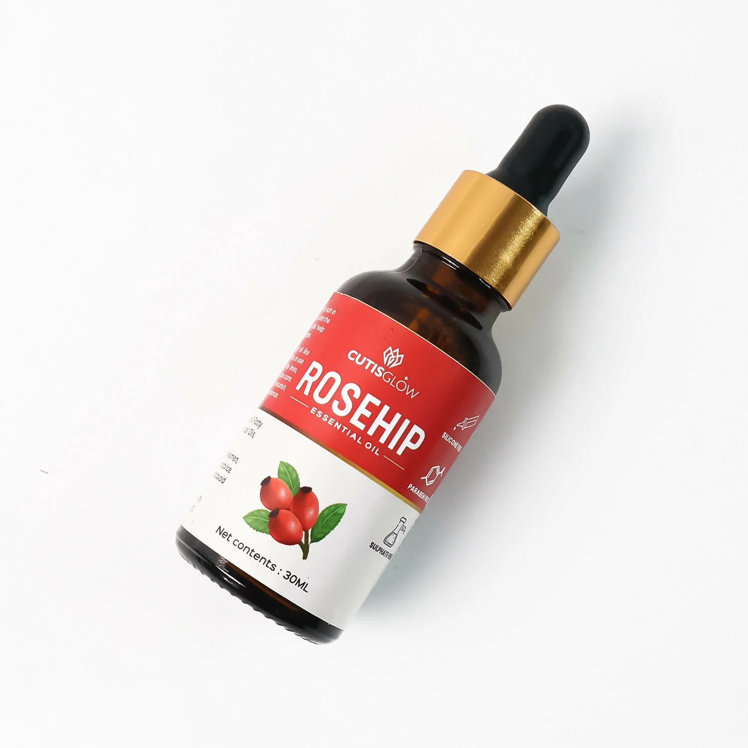 Eyelet Rosehip Essential Pure & Natural Skin Care Oil (30ml) - Image 5
