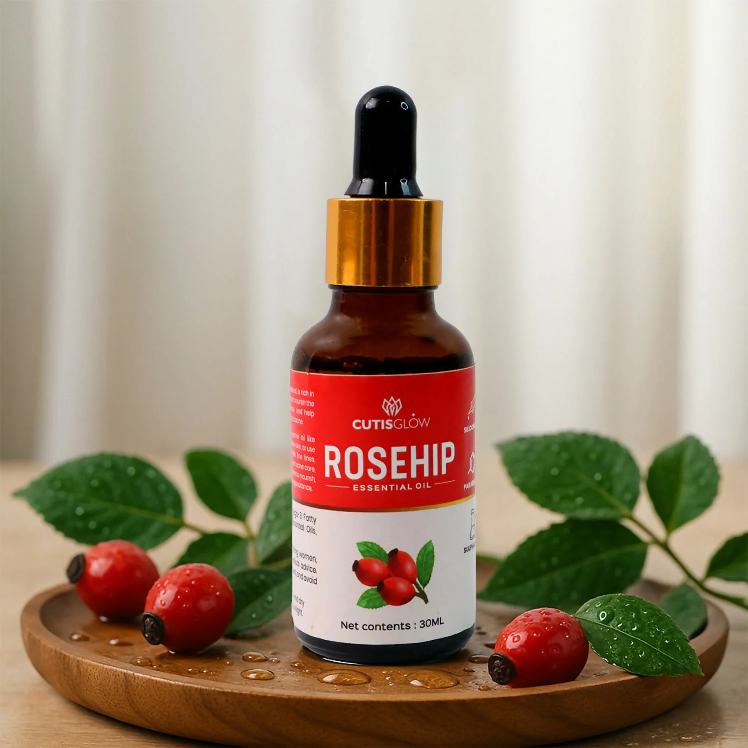Eyelet Rosehip Essential Pure & Natural Skin Care Oil (30ml) - Image 7