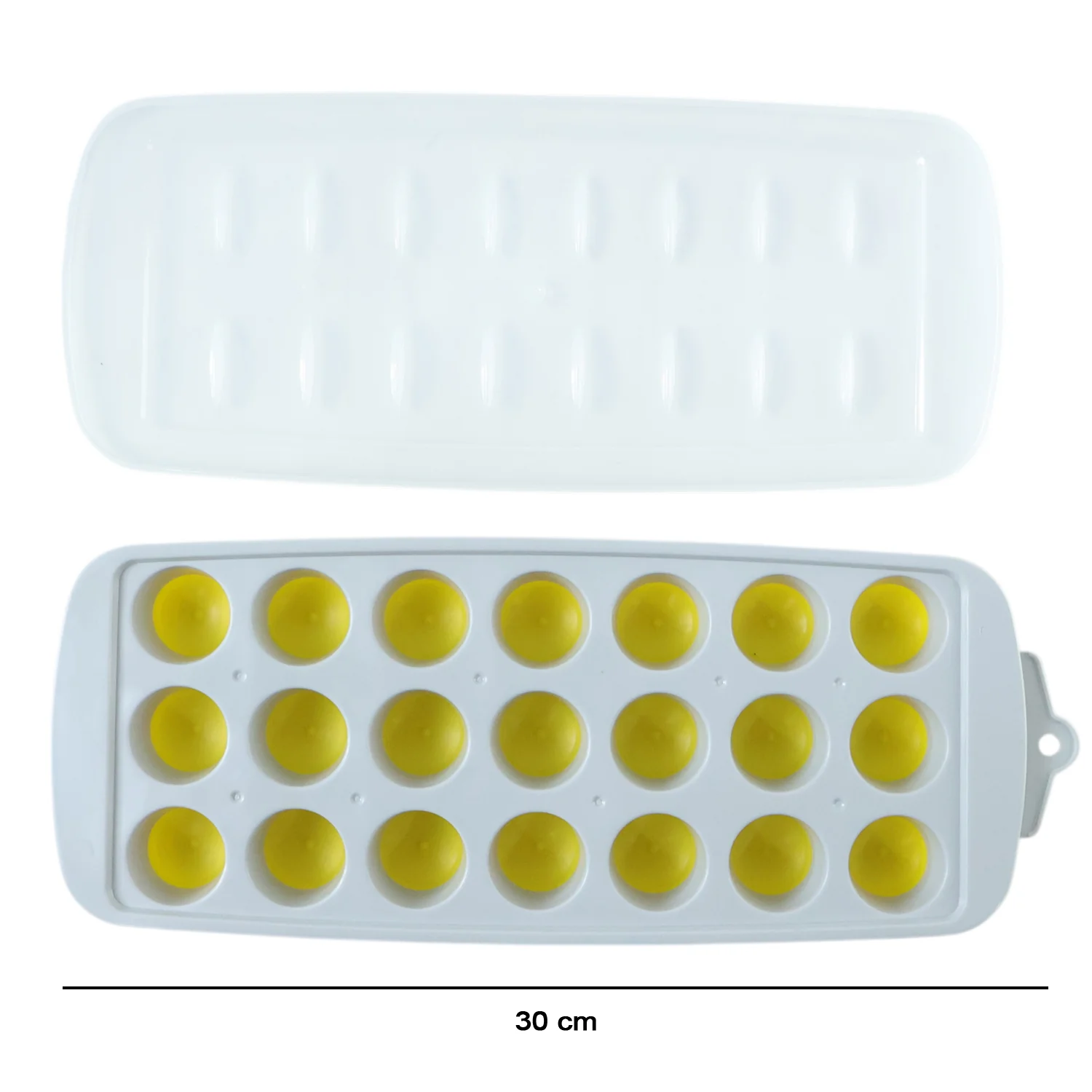 Round Ball Ice Cube Tray with Lid 21 Grid Ice Mold Tray (1 Pc) - Image 6