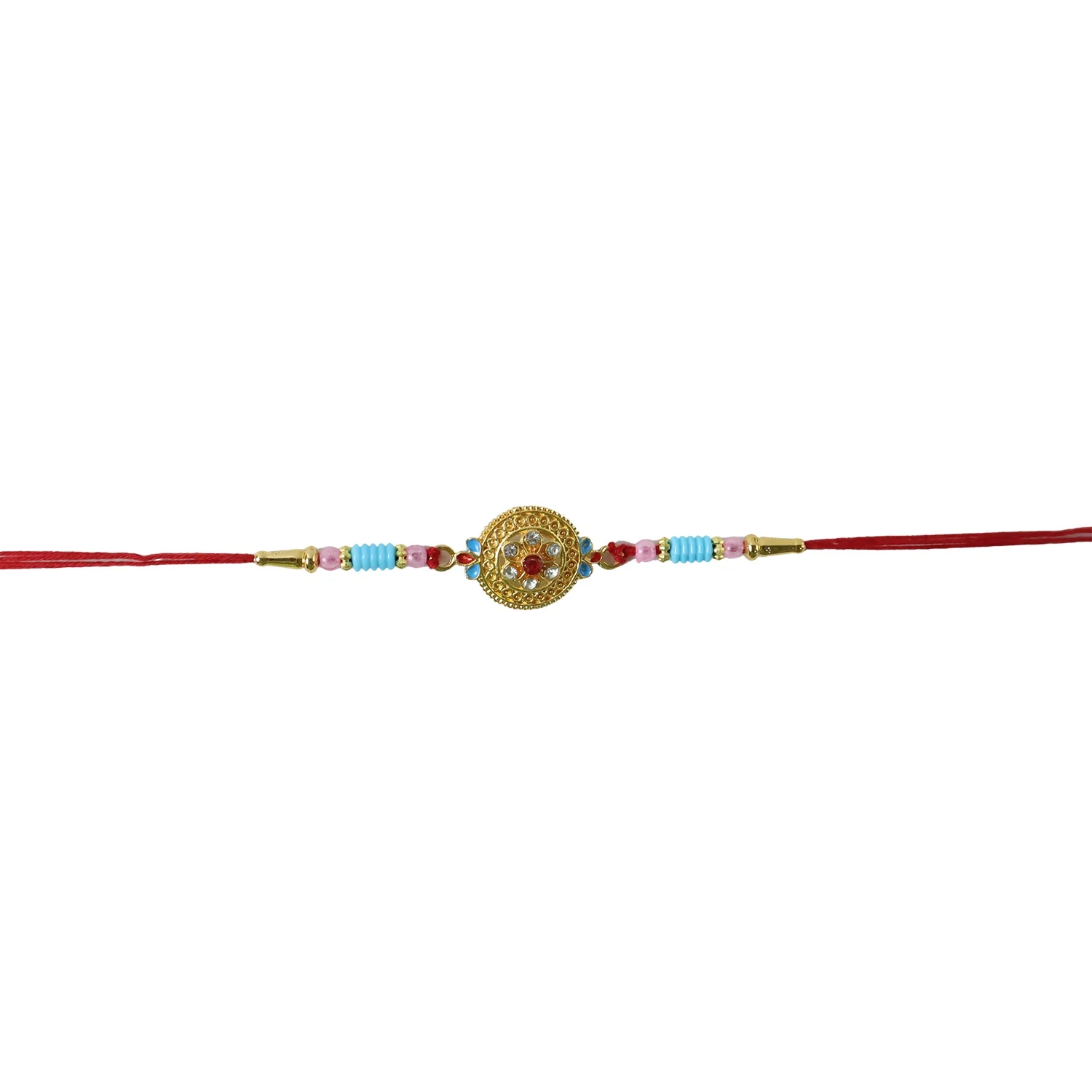 Round Diamond Designer Rakhi - Image 5