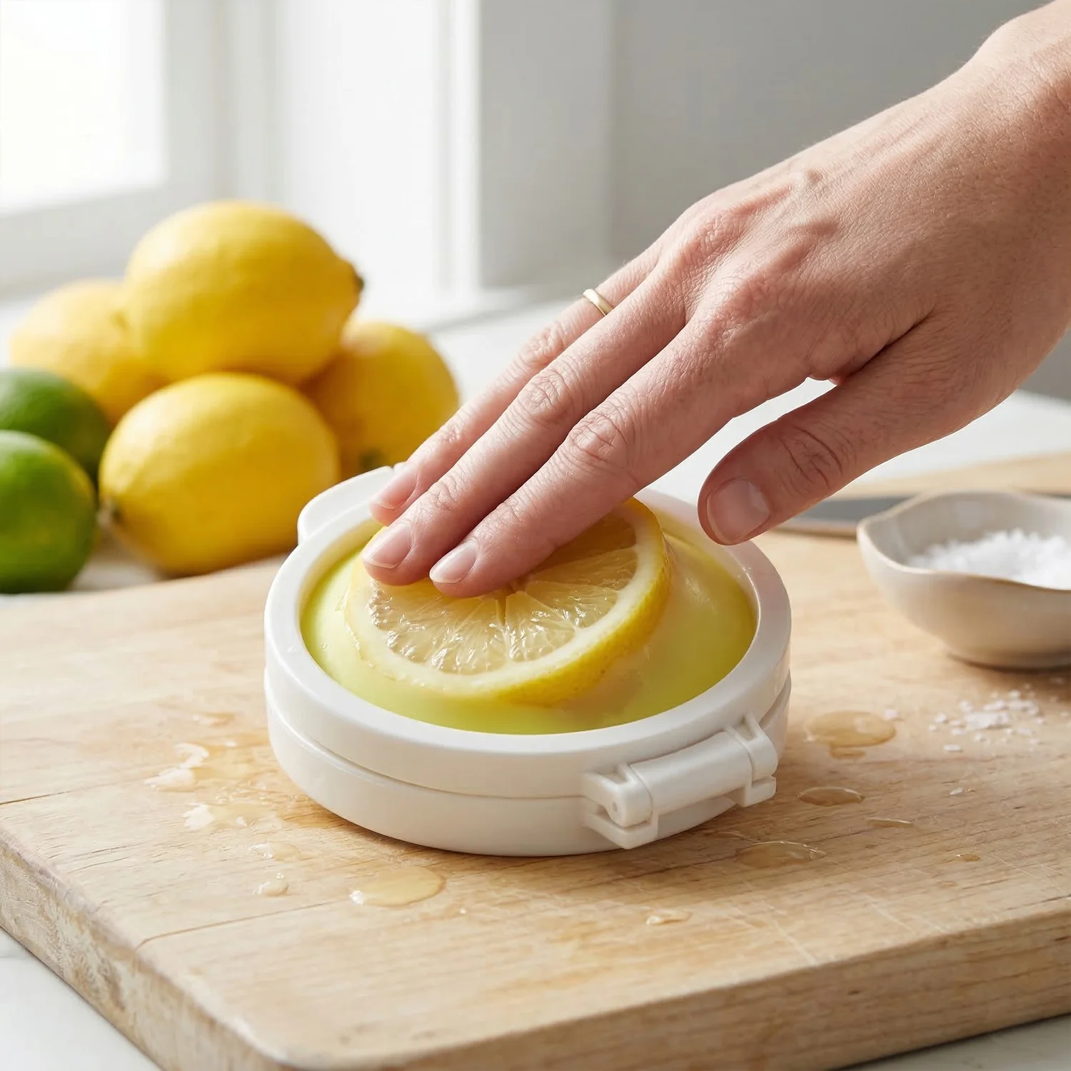 Round Food Saver Storage Container with Lid (1 Pc, 18 x 15 Cm) - Image 11