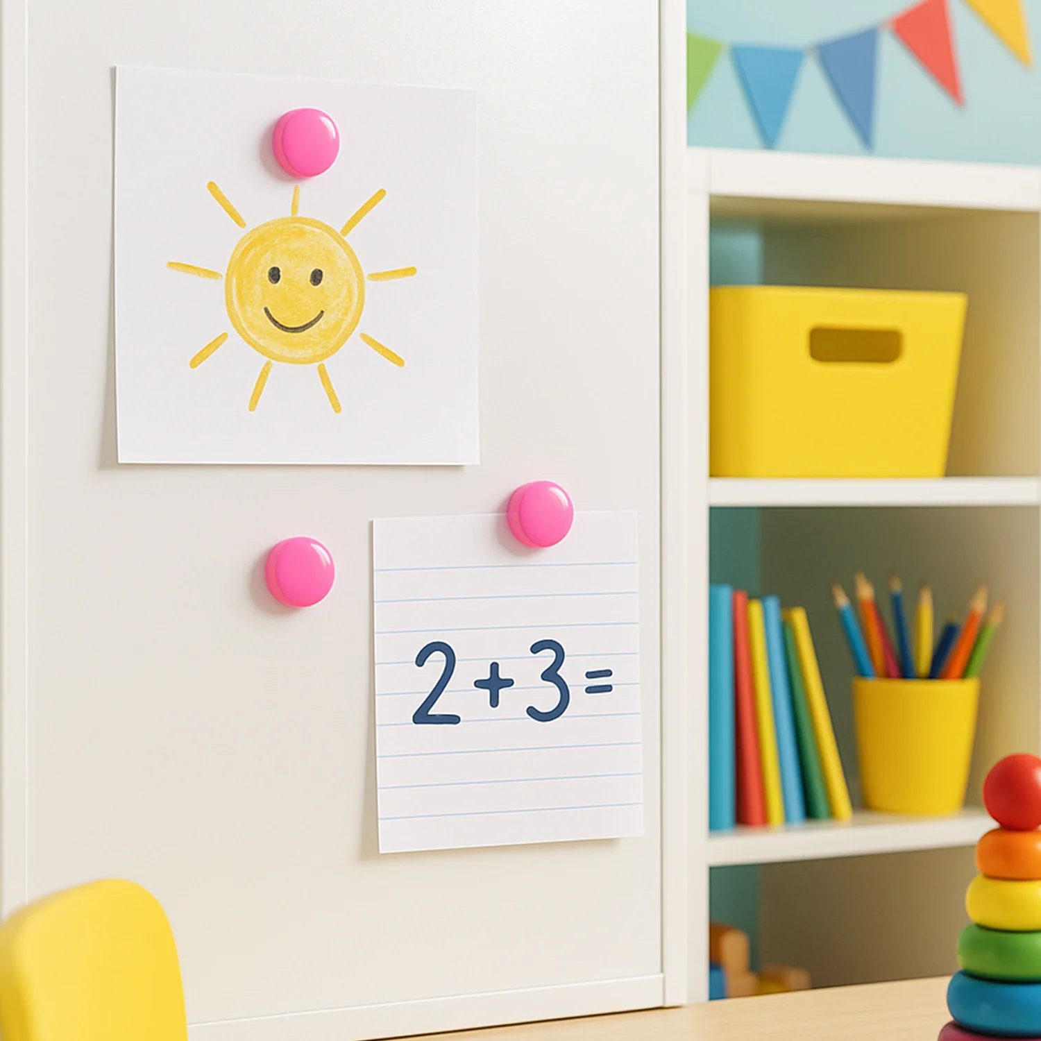 Round Fridge Magnets - (4 Pc / Set) - Image 7