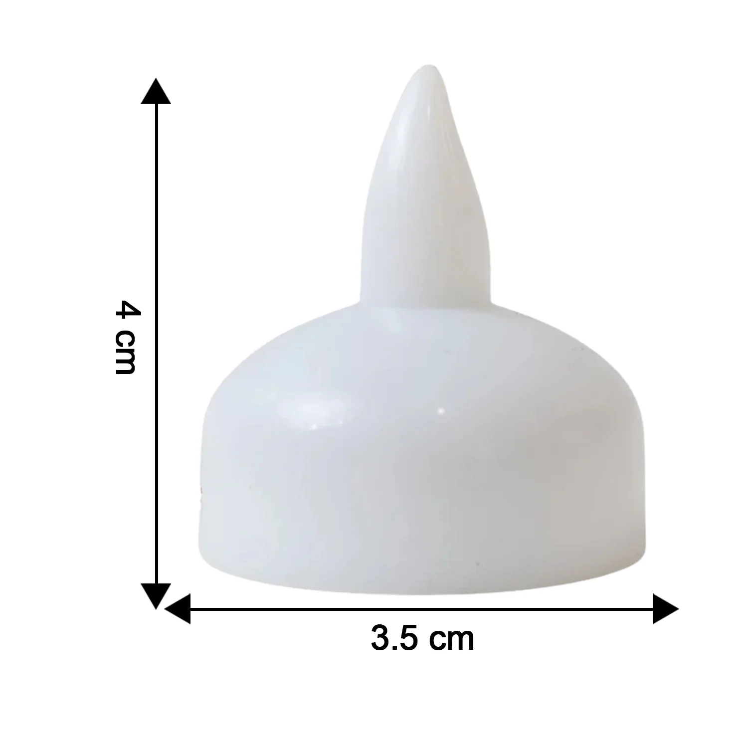 Round LED Flameless Tealight Candles - (8 Pc) - Image 6