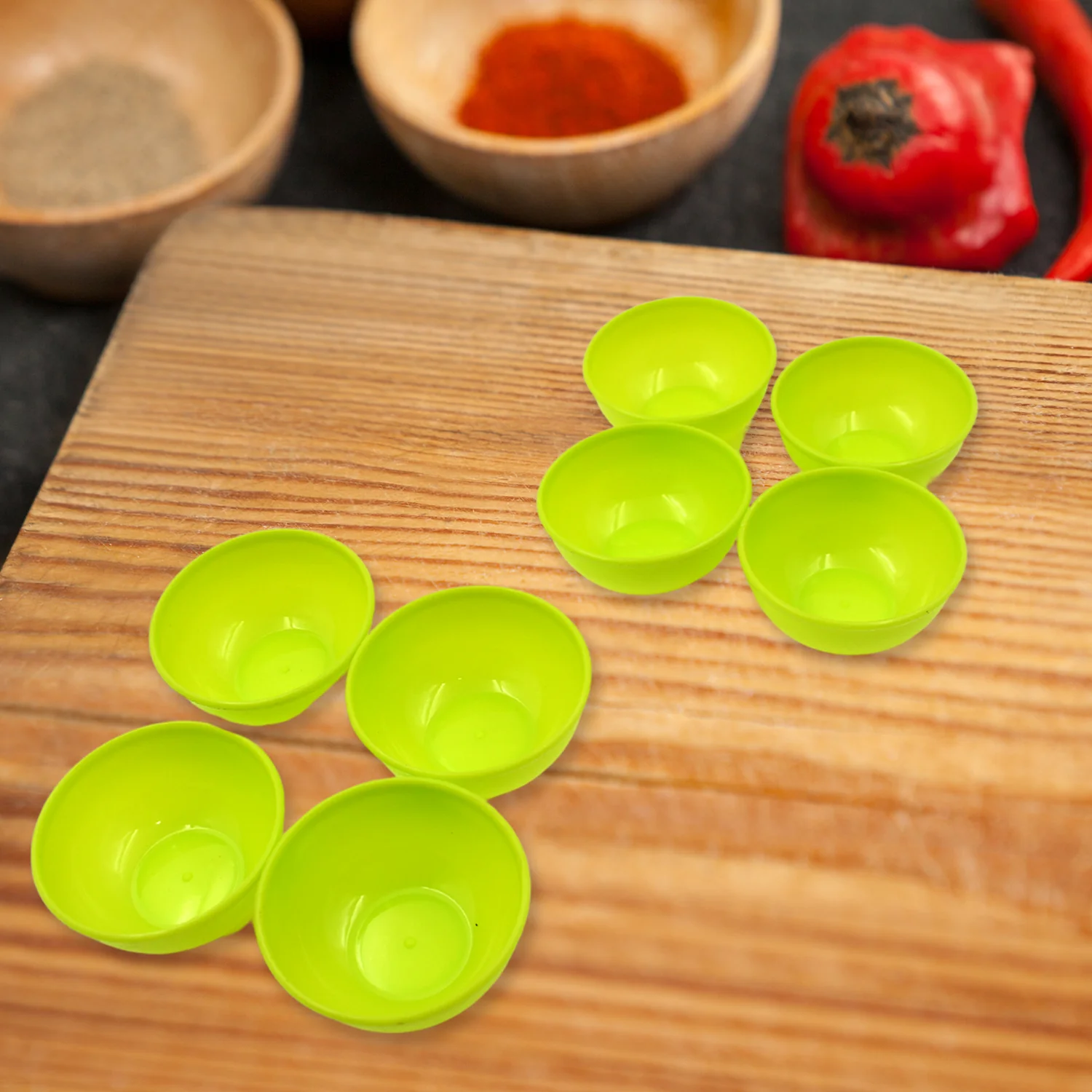 Multipurpose Small Plastic Bowl Katori Microwave Safe Bowl 8 Pcs Set - Image 7