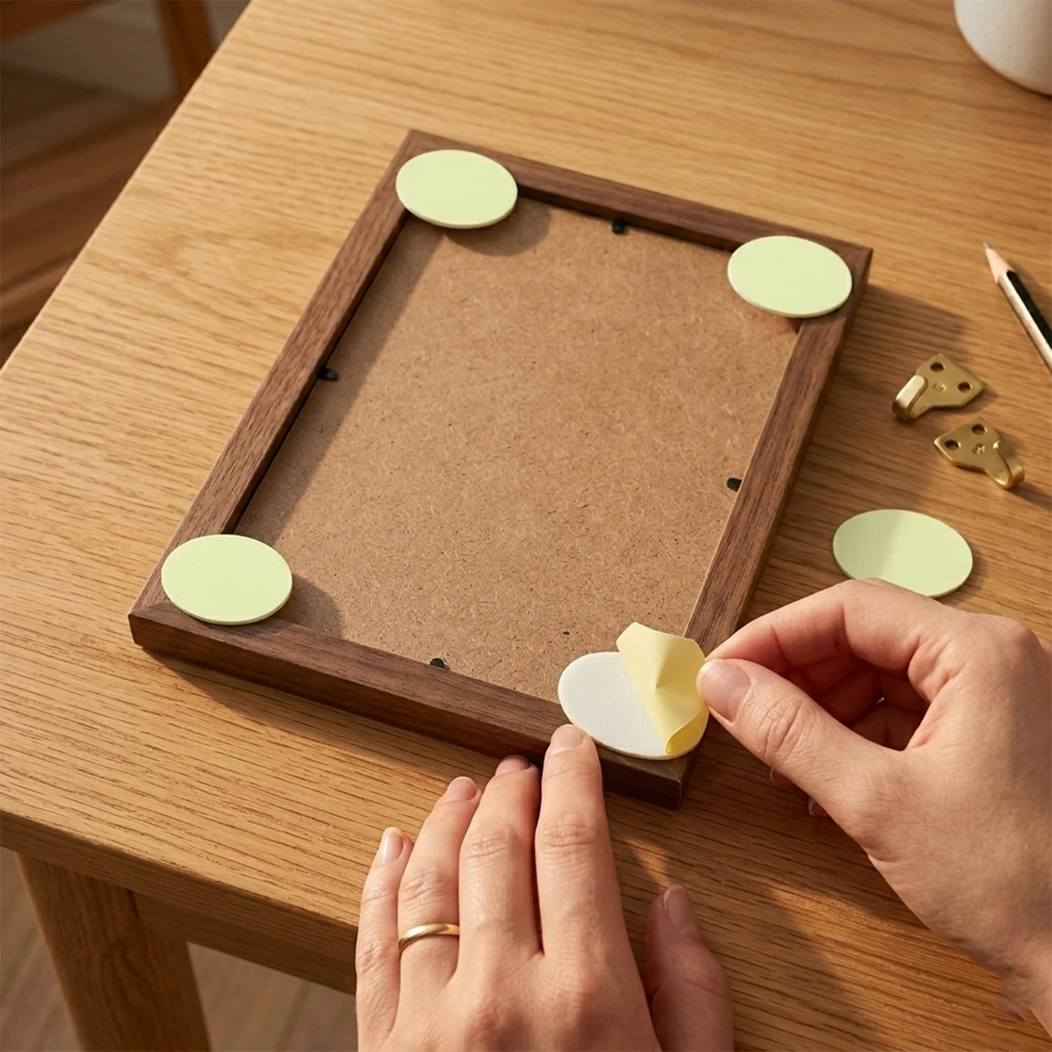 Round Self Adhesive Anti Slip Furniture Pads (1 Pc) - Image 3