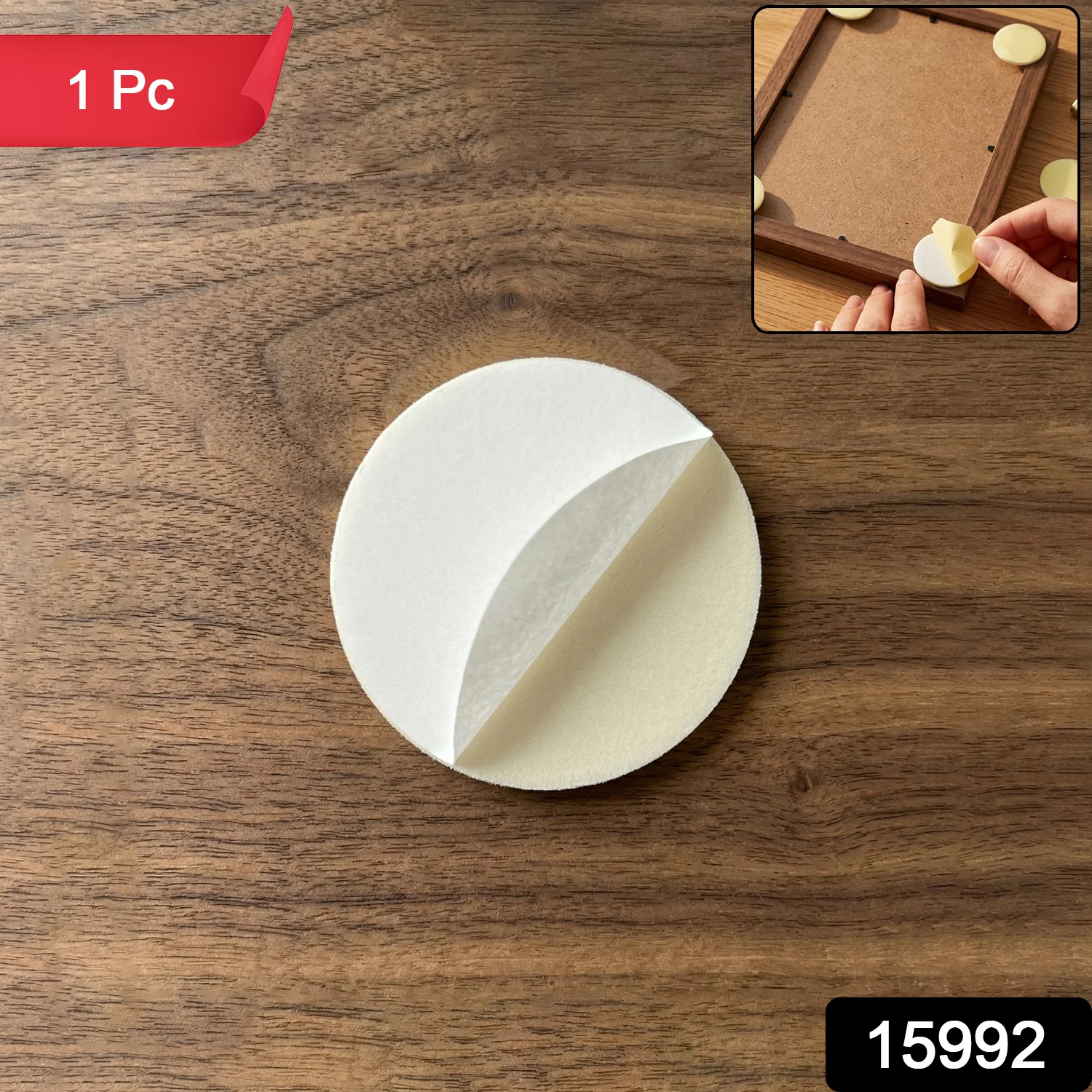 Round Self Adhesive Furniture Protection Pads (1 Pc) - Image 2