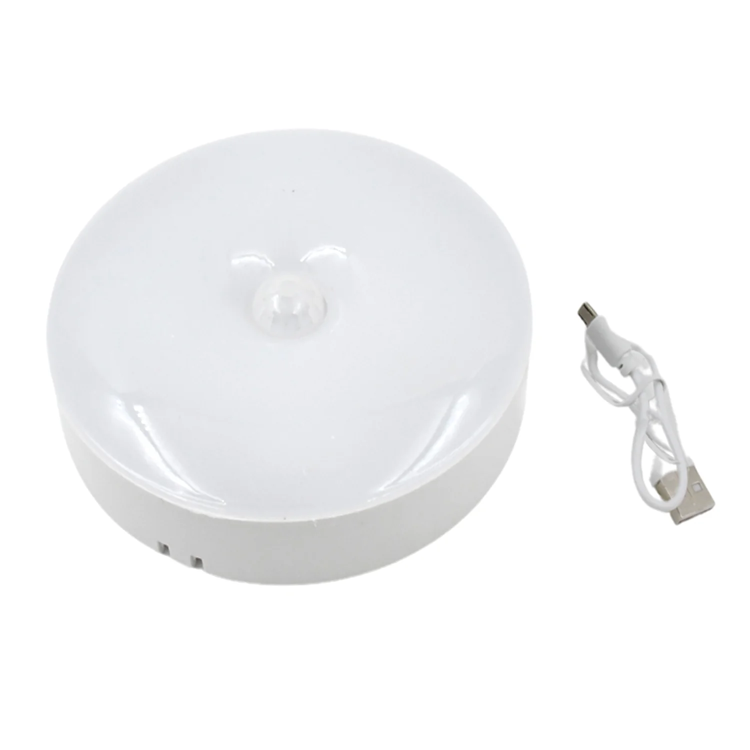 Round Shape 8 LED Motion Sensor Induction Led Light (1 Pc) - Image 11