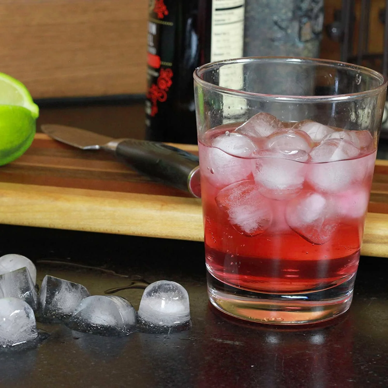 Smart Push Out Round Shape Mini Ice Cube Trays ,Silicone Chocolate Mold Maker - Image 4