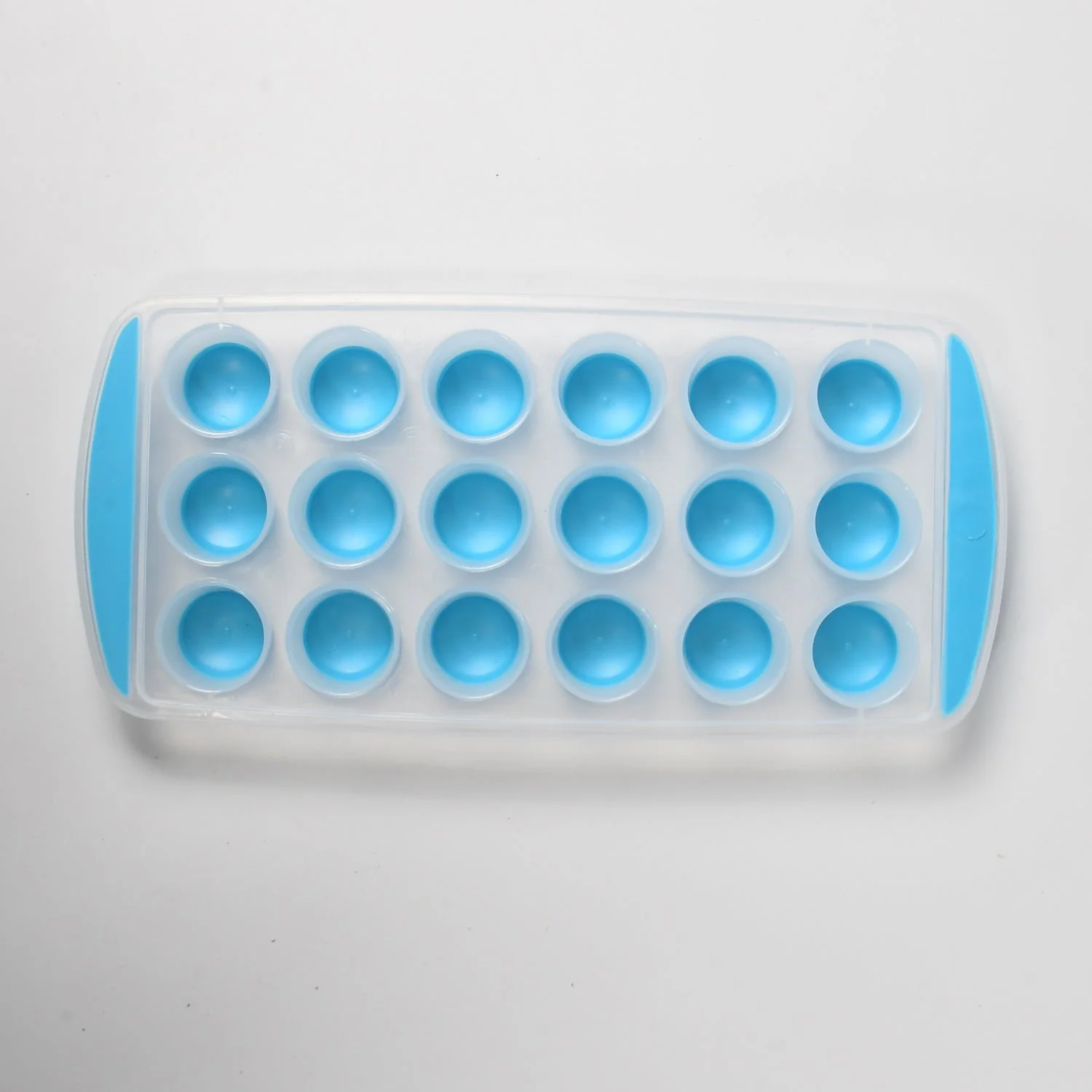 Smart Push Out Round Shape Mini Ice Cube Trays ,Silicone Chocolate Mold Maker - Image 6