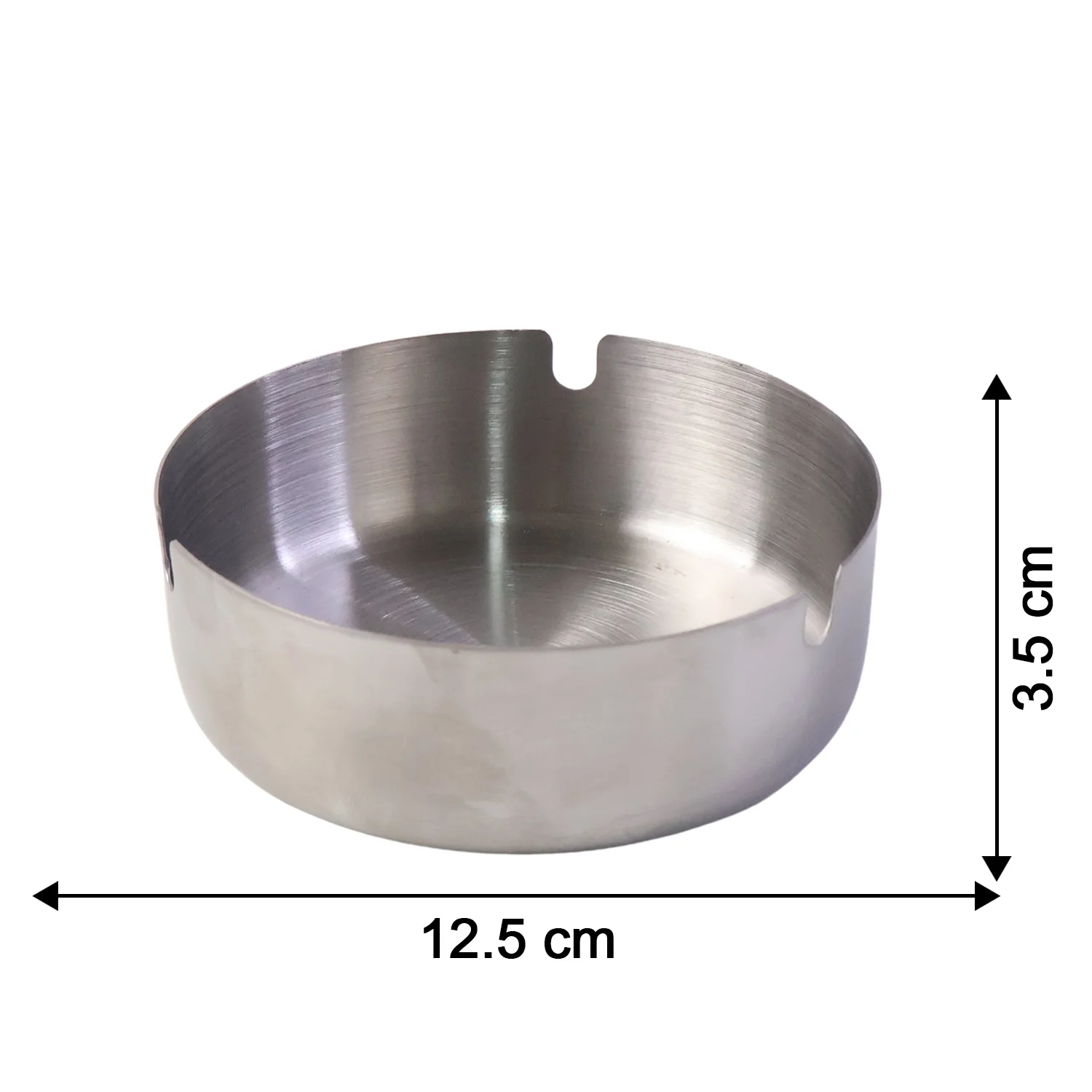 Round Tabletop Cigarette Ashtray with Multiple Rest Slots (1 Pc) - Image 9