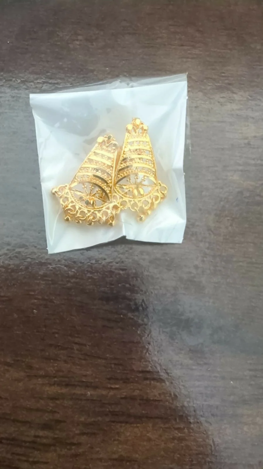 Royal Ethnic Gold Plated Jhumka | Fancy & Stylish Earrings - Image 5