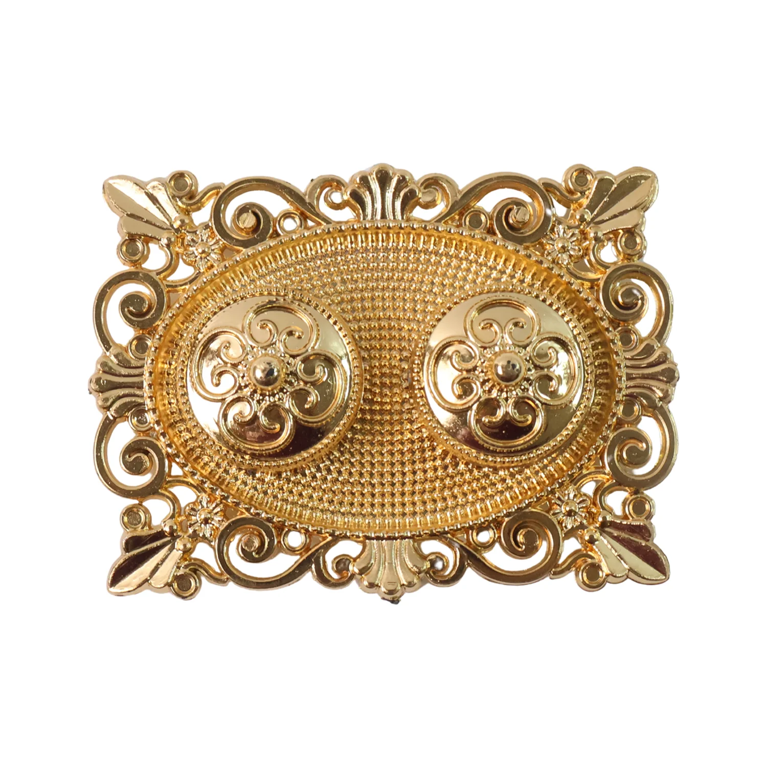 Royal Ornate Oval Pooja Thali - (1 Pc) - Image 5