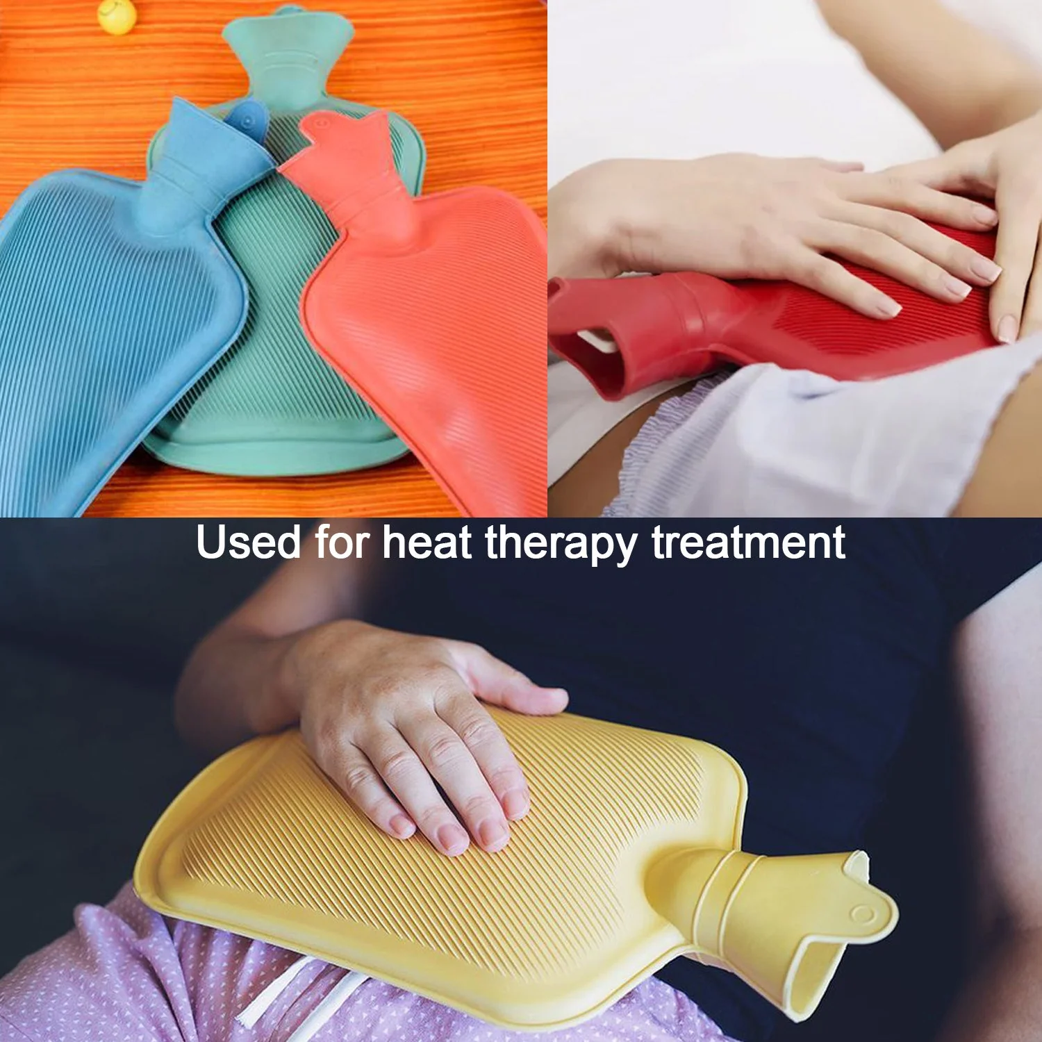 Rubber Hot Water Heating Bag for Pain Relief(Medium) (Copy) - Image 6