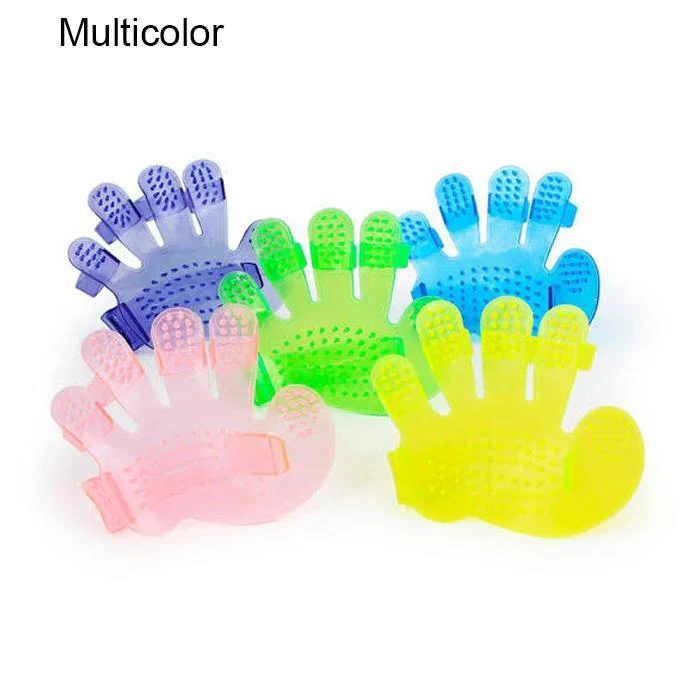 Rubber Pet Cleaning Massaging Grooming Glove Brush - Image 6