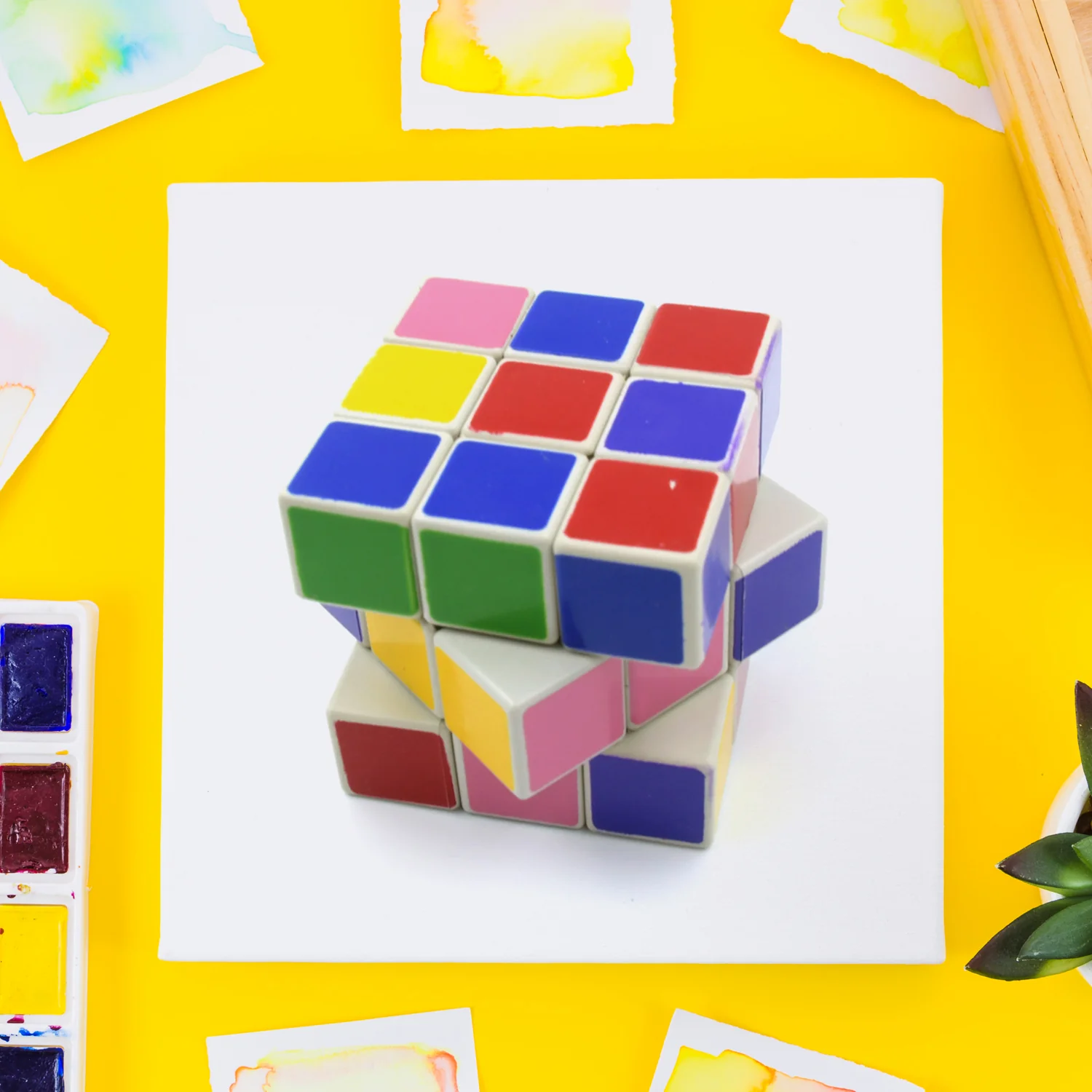 3x3x3 Cube Solving Kit - Includes Cuberubix cube (1 Pc ) - Image 7