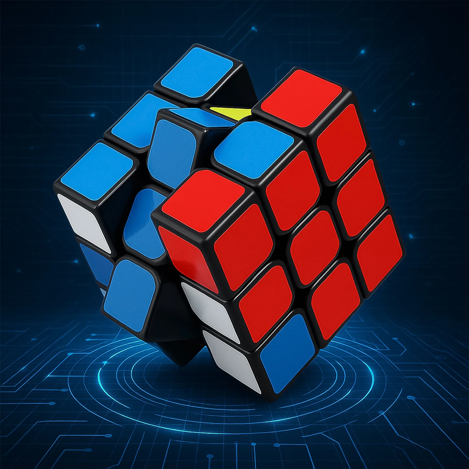 3x3x3 Puzzle Cube Multicolor | 3d puzzles game | rubick cube puzzle cubes | - Image 2
