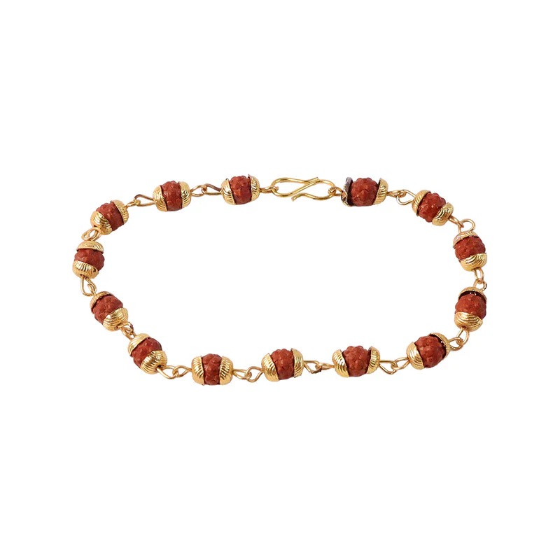Rudraksha Bead Bracelet for Spiritual Daily Wear - Image 2