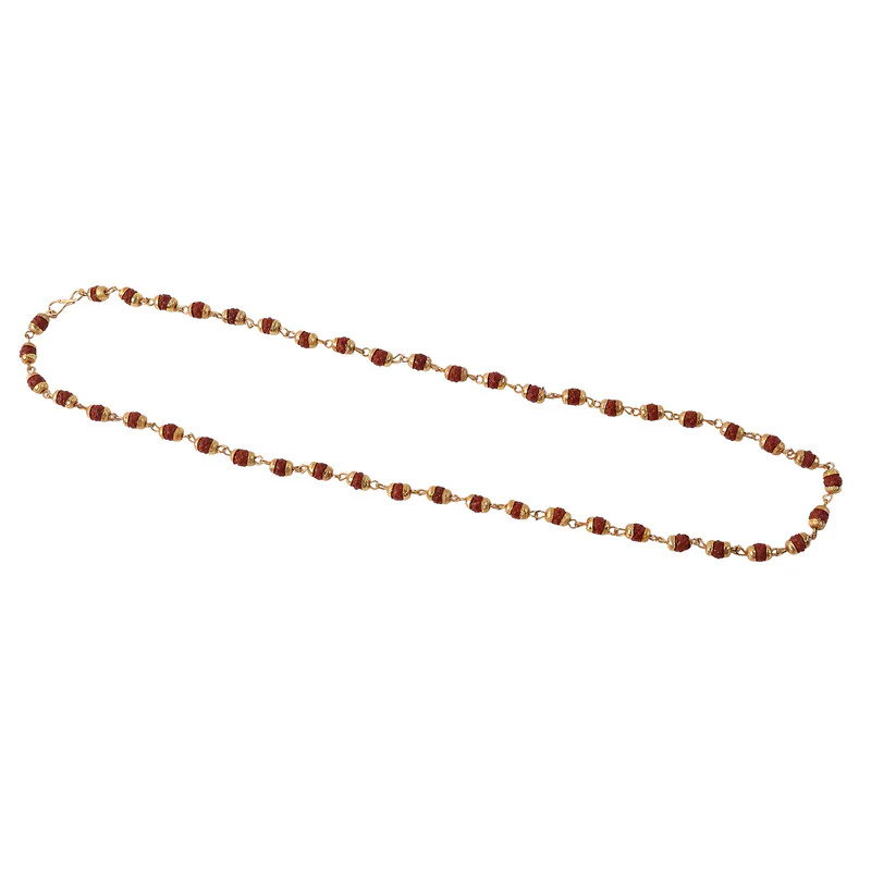 Rudraksha Bead Mala Necklace for Spiritual Daily Wear - Image 6