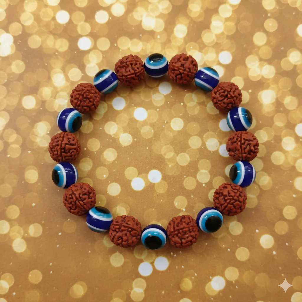 Rudralsh & Evil Eye Beads Bracelet - Image 4