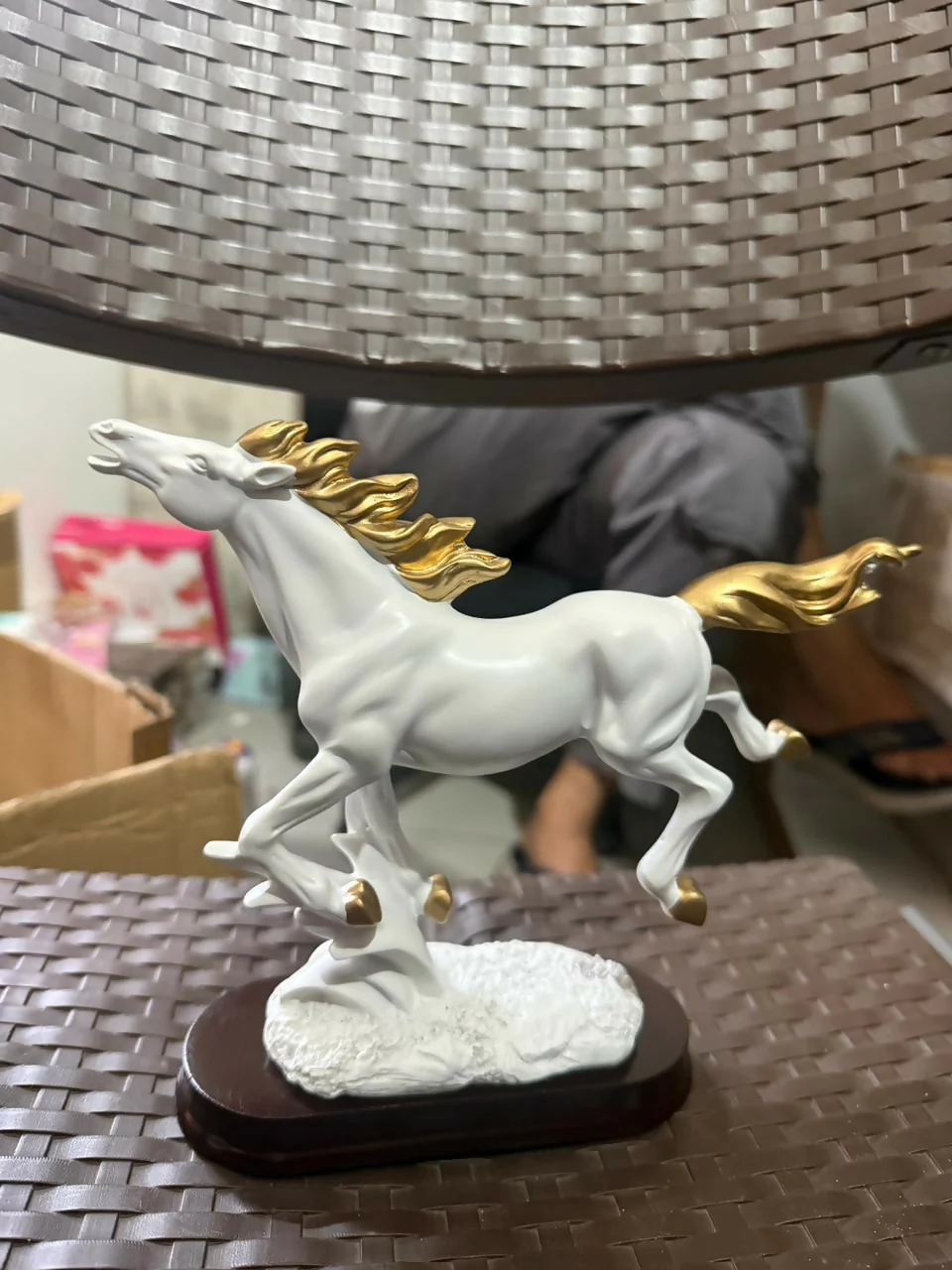Running Horse Showpiece Statue for Home Decor Tabletop - Image 6