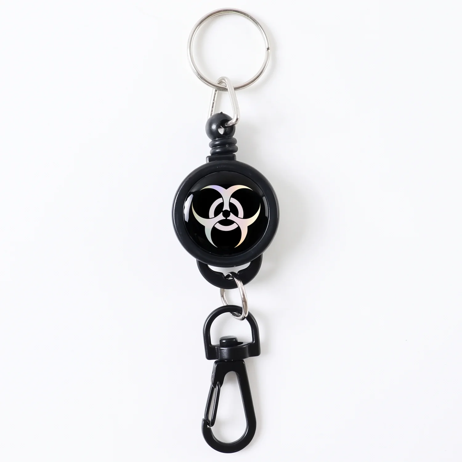Safety Anti-Lost Retractable Keychain with Durable Reel Clip (1 Pc / Big) - Image 4