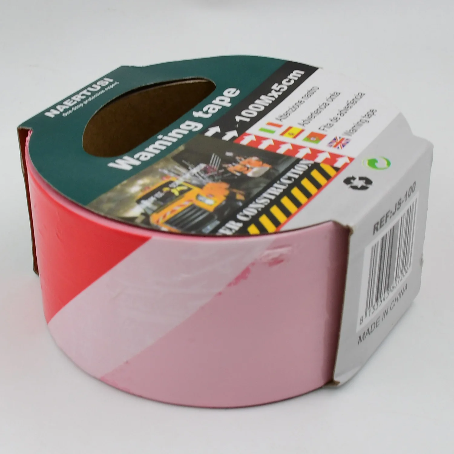 Safety Warning Tape, Construction Barrier Tape Non-Adhesive (100Mx5CM) - Image 4