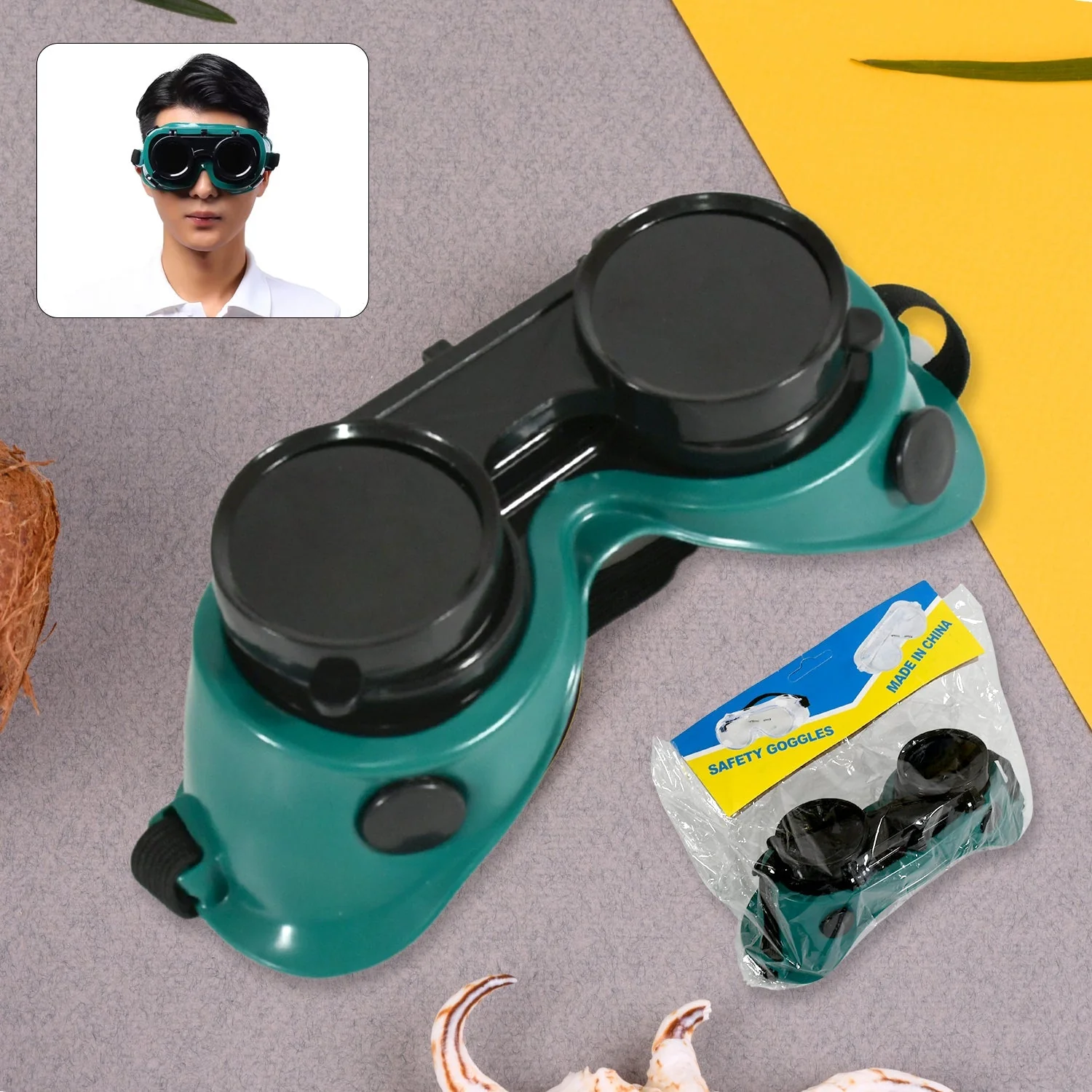 Safety Welding Goggles Anti Radiation Goggles Protective Goggles - Image 3