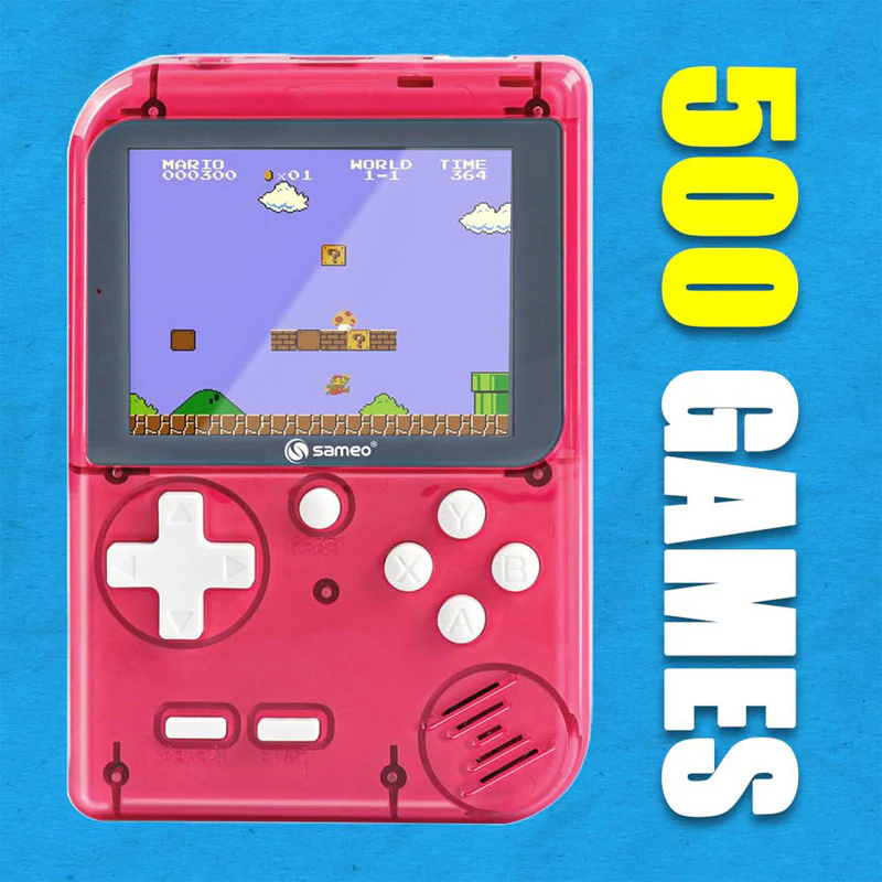 Sameo DreamBoy Retro Handheld Gaming Console with 500 Built-in Classic Games – Portable Mini Game Player with TV Output - Image 5