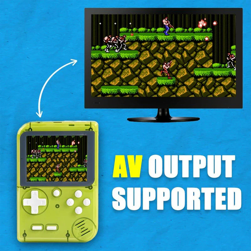 Sameo DreamBoy Retro Handheld Gaming Console with 500 Built-in Classic Games - Image 2