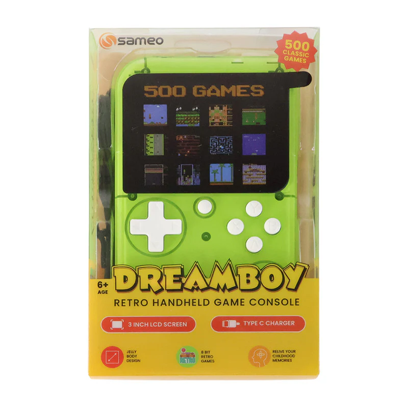Sameo DreamBoy Retro Handheld Gaming Console with 500 Built-in Classic Games - Image 5
